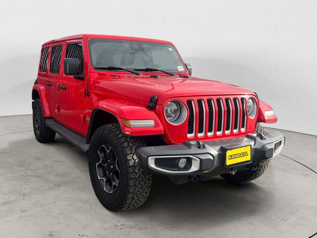 Used 2021 Jeep Wrangler Unlimited Sahara 4XE with VIN 1C4JJXP66MW745097 for sale in Vancouver, WA
