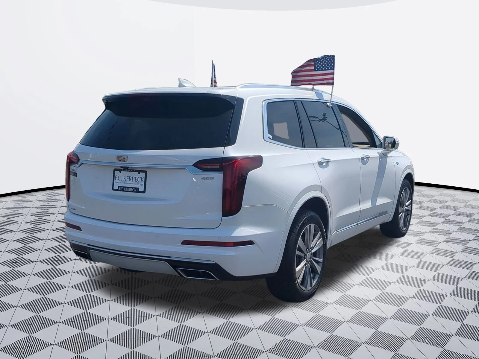 Used 2020 Crystal White Tricoat Cadillac AWD Premium Luxury image 7