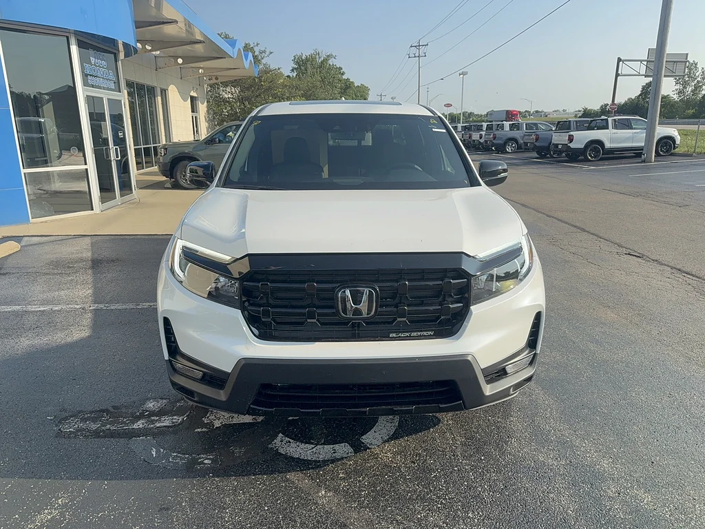 New 2026 Platinum White Pearl Honda Black Edition image 2