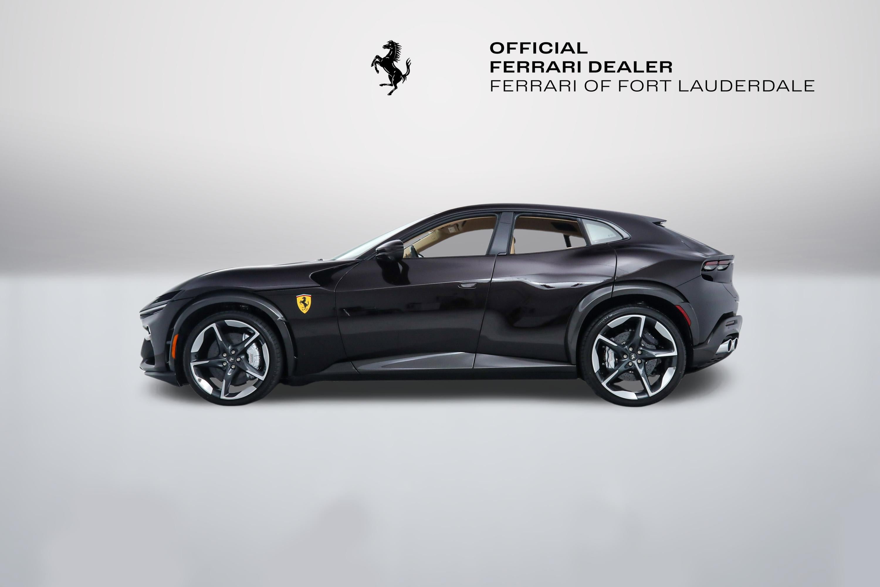 Certified Used 2025 Nero Purosangue Ferrari  image 4