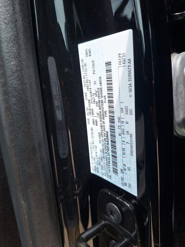 Used 2024 Agate Black Metallic Ford XLT image 35