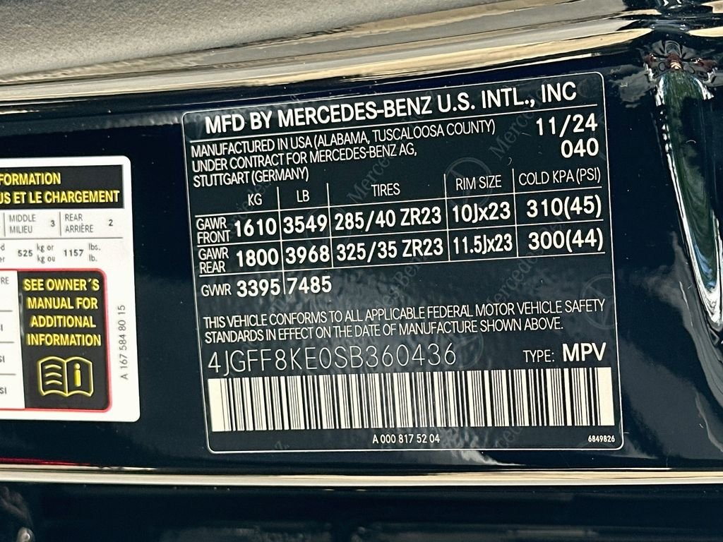 Certified Used 2025 Black Mercedes-AMG GLS 63 AMG® image 34