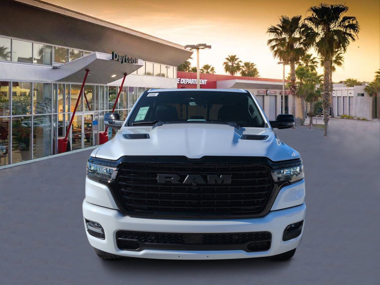 New 2026 Ivory White Tri-Coat Pearlcoat RAM Laramie image 8
