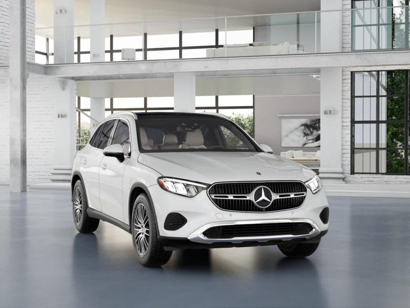 New 2026 MANUFAKTUR Moonlight White Metallic Mercedes-Benz GLC 300 image 8