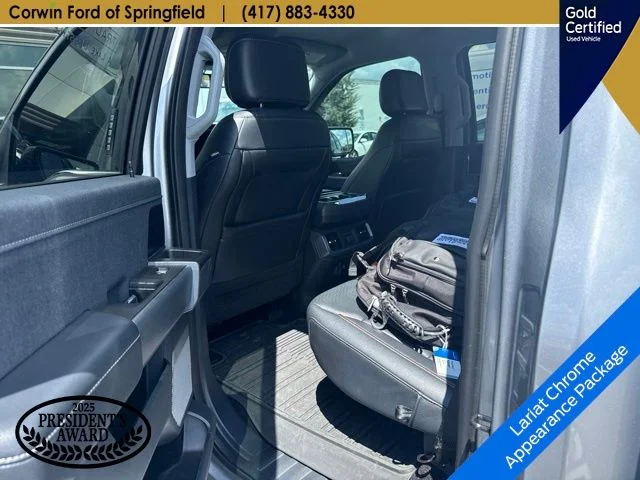 Certified Used 2022 Silver Metallic Ford Lariat image 14