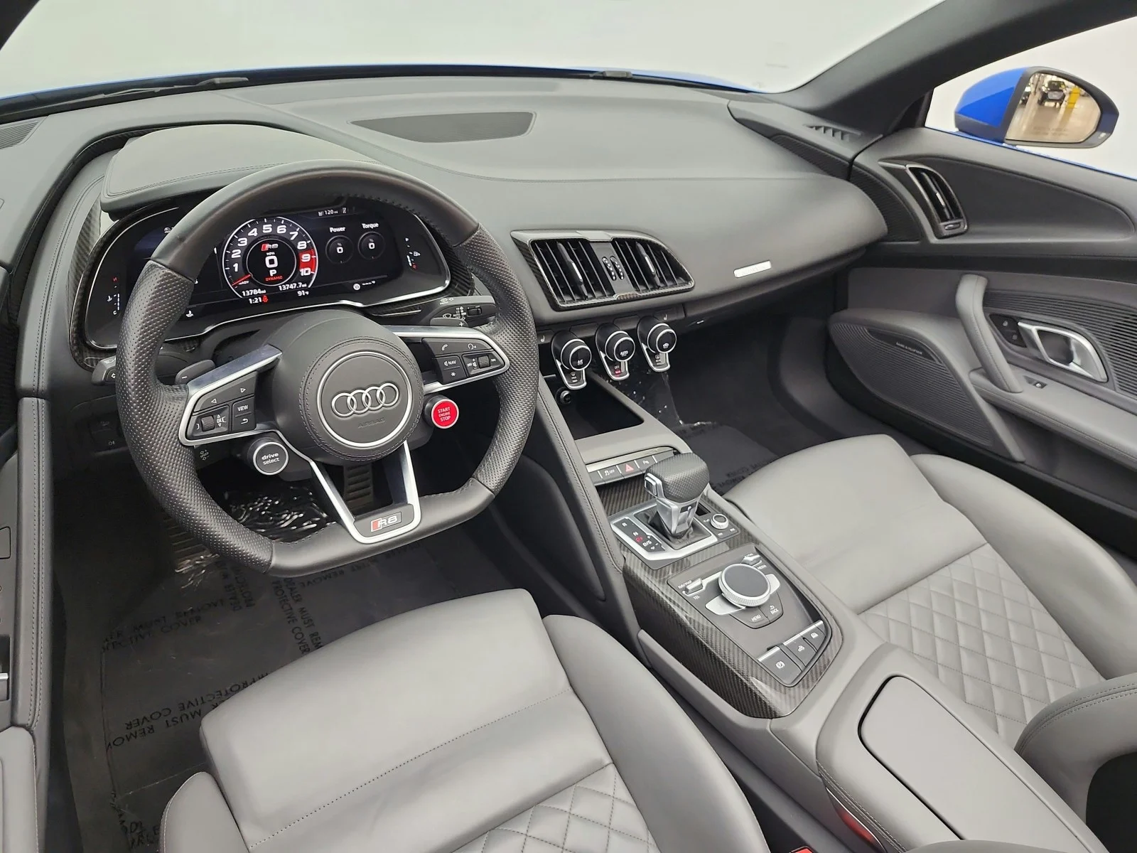 Used 2017 Ara Blue Crystal Effect/Black Roof Audi V10 image 13