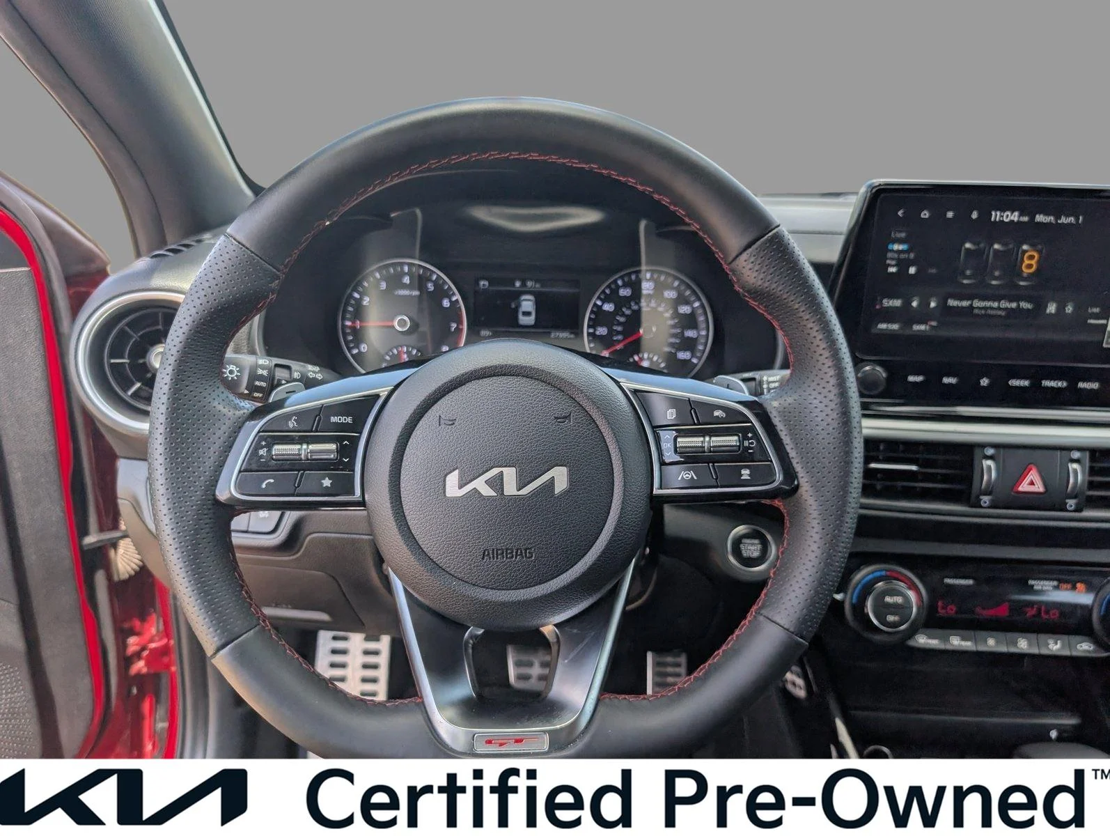 Used 2022 Currant Red Kia GT image 36