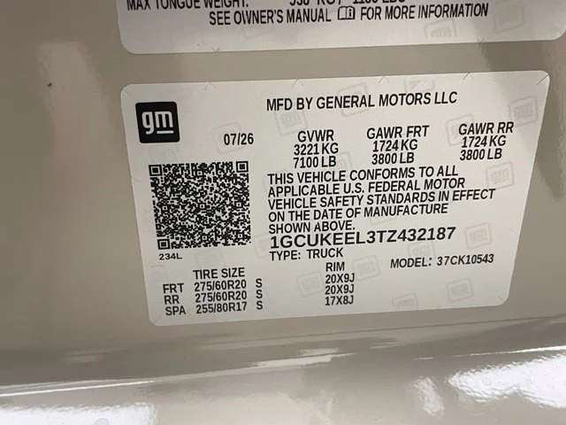New 2026 White Chevrolet  image 27