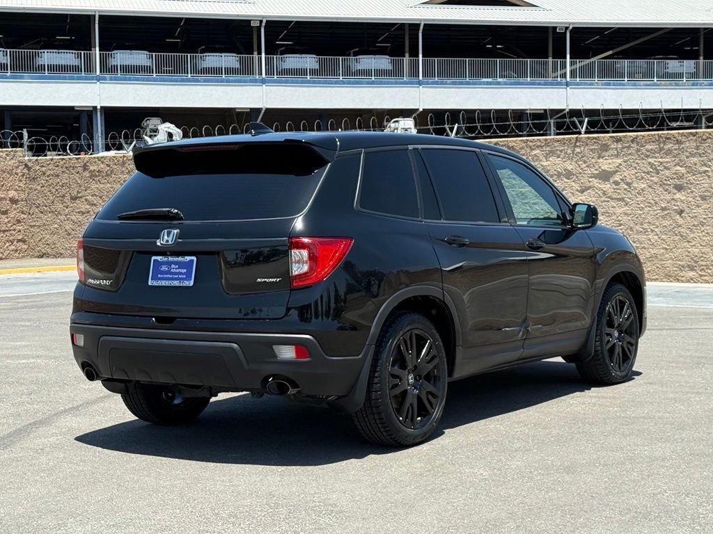 Certified Used 2021 Black Honda Sport image 4