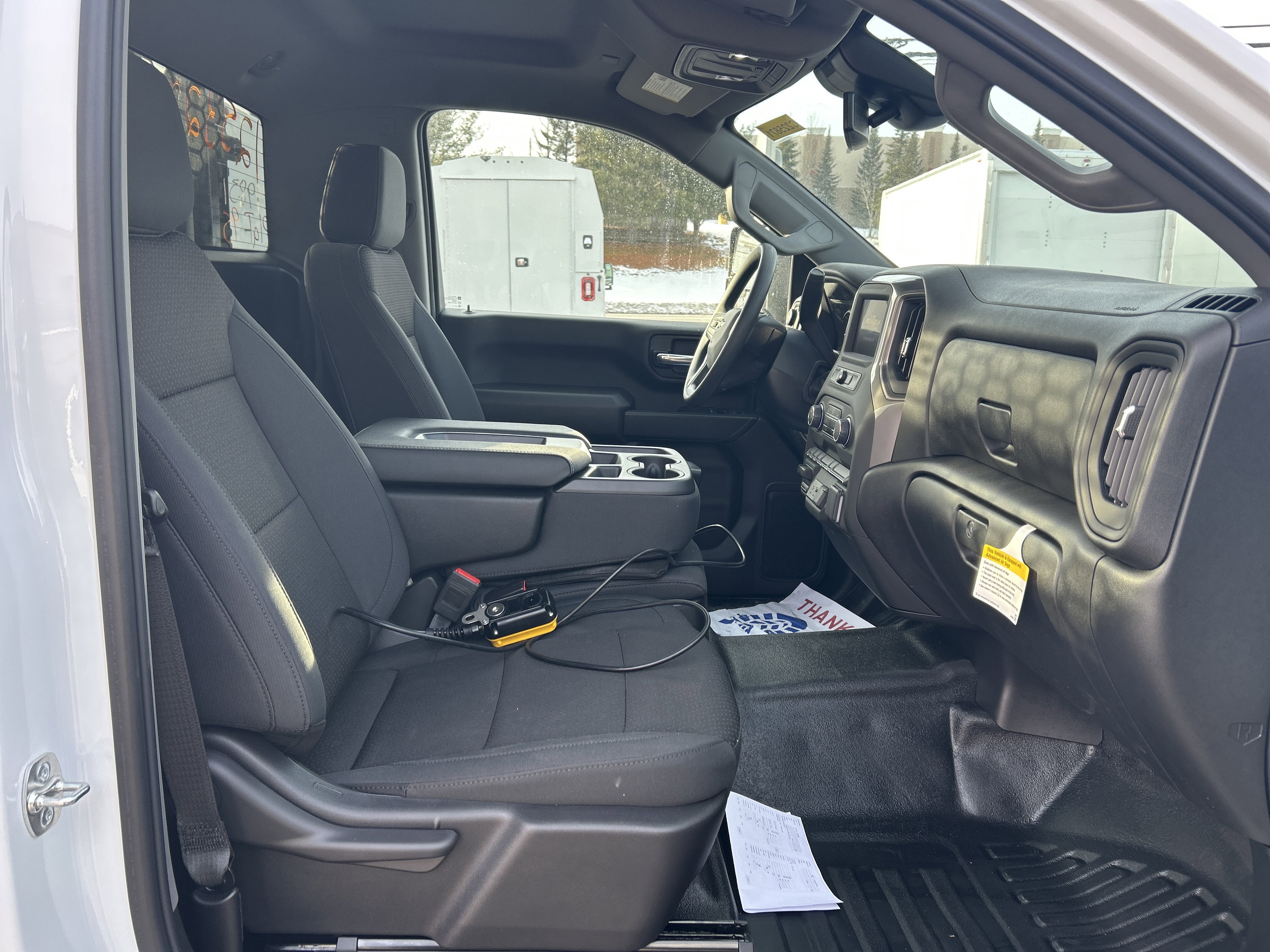 New 2025 Summit White Chevrolet Work Truck image 9