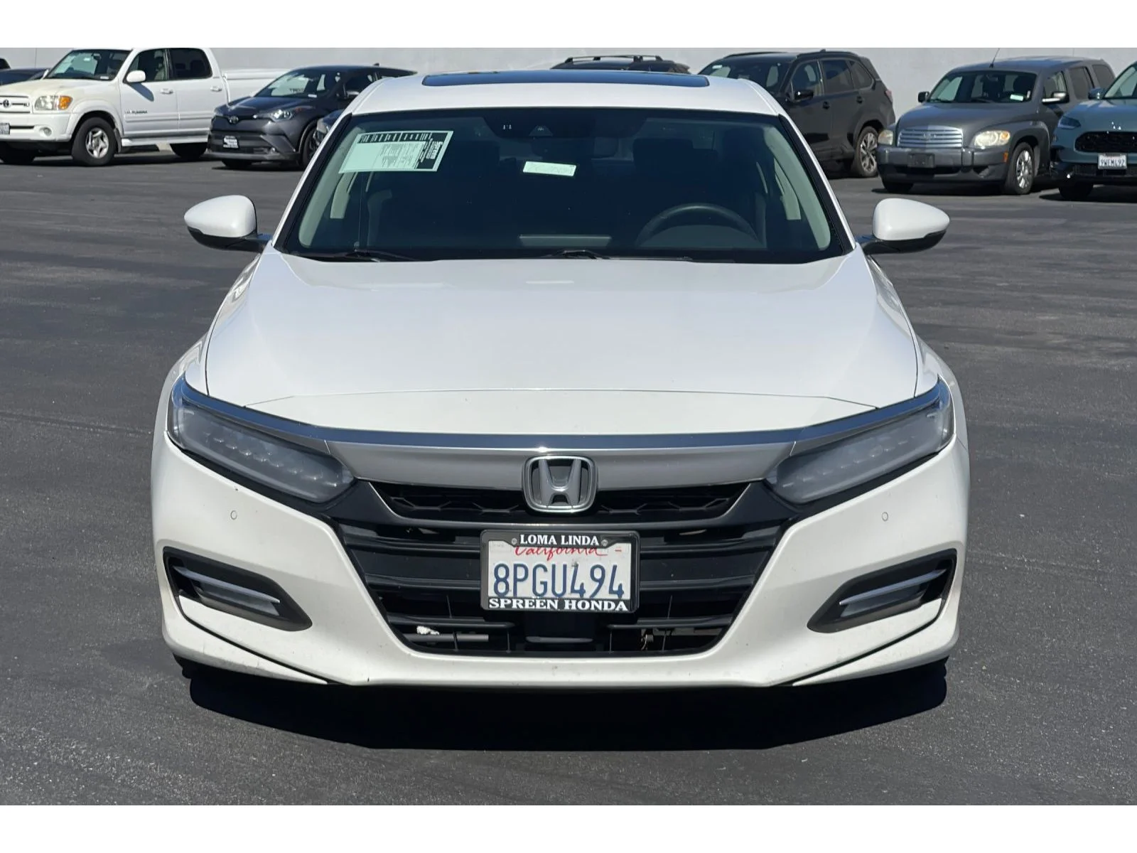 Used 2020 Platinum White Pearl Honda Touring image 9