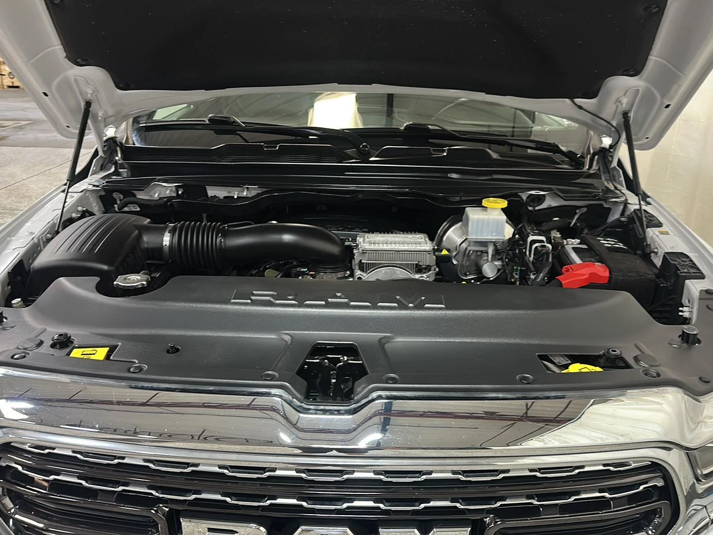 Used 2023 Bright White Clearcoat Ram Limited image 15
