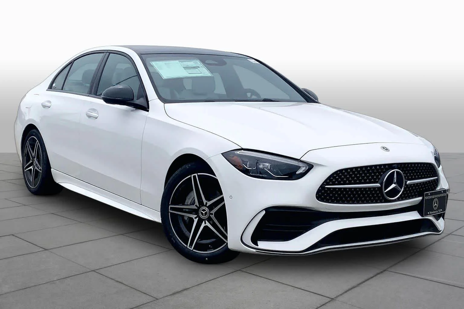 New 2026 Polar White Mercedes-Benz C 300 image 2