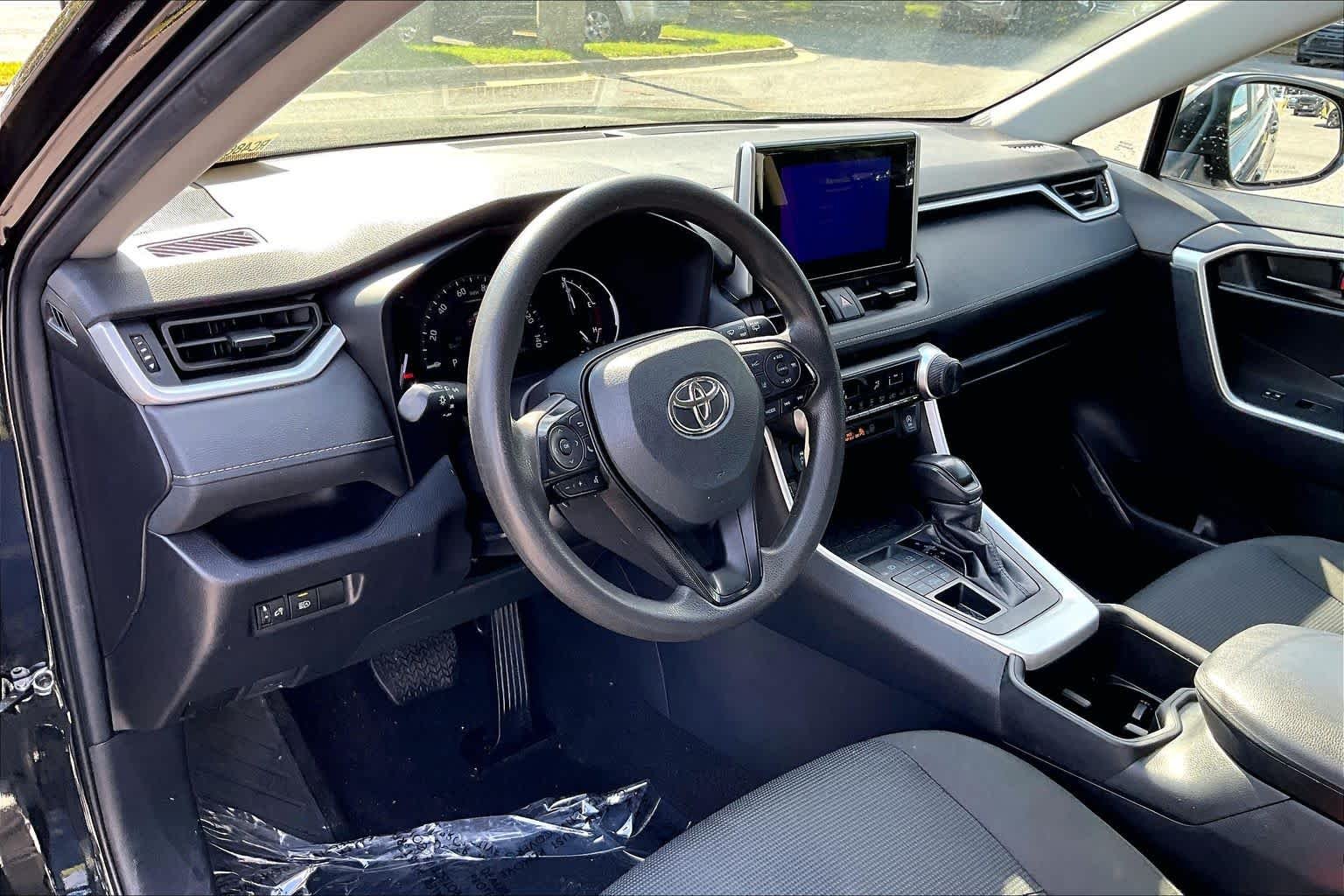 Used 2024 Midnight Black Metallic Toyota LE image 29