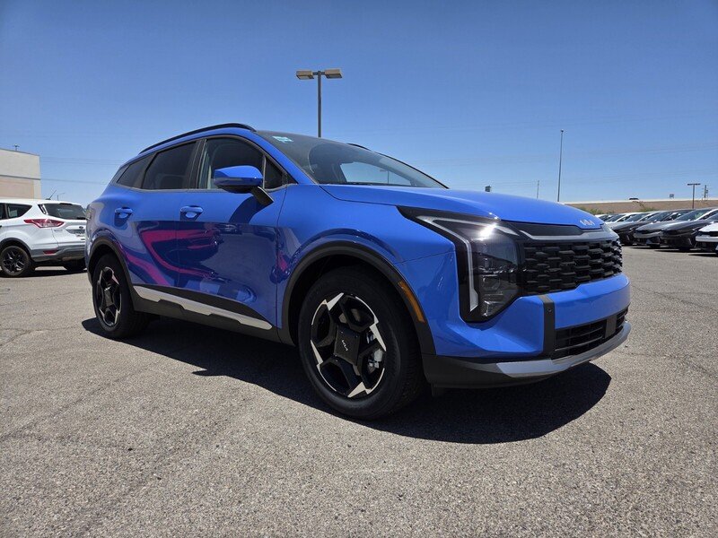 New 2026 Nebular Blue Kia EX image 2