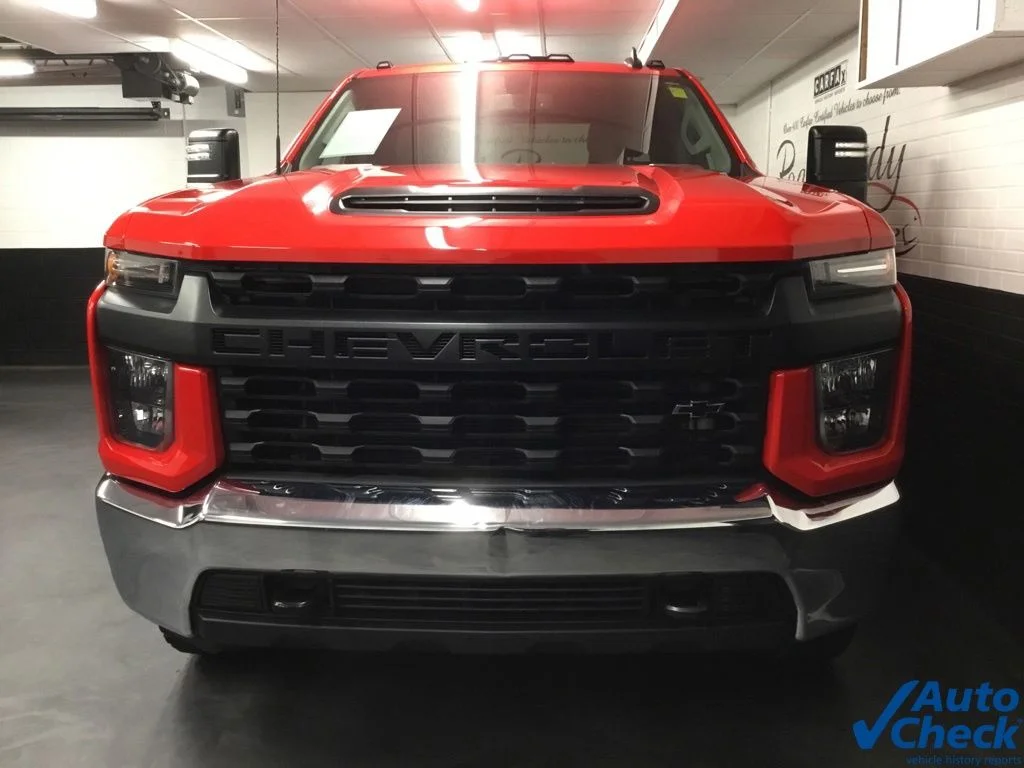 Used 2020 Red Chevrolet Work Truck image 4