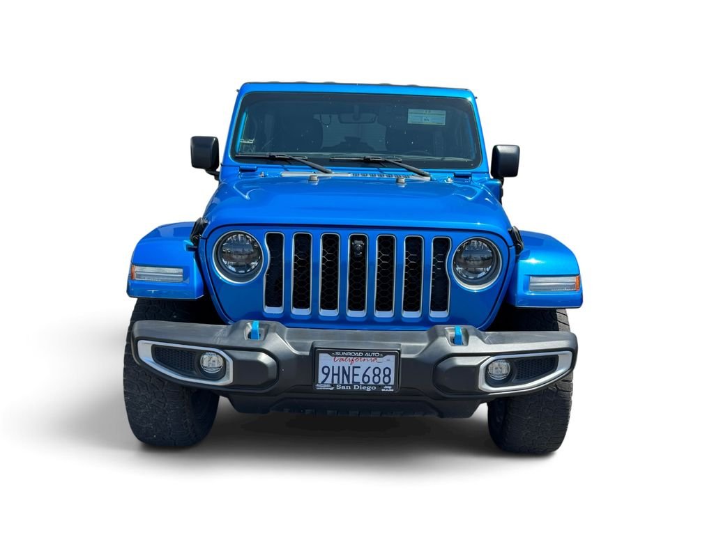 Used 2023 Blue Jeep Sahara 4xe image 19