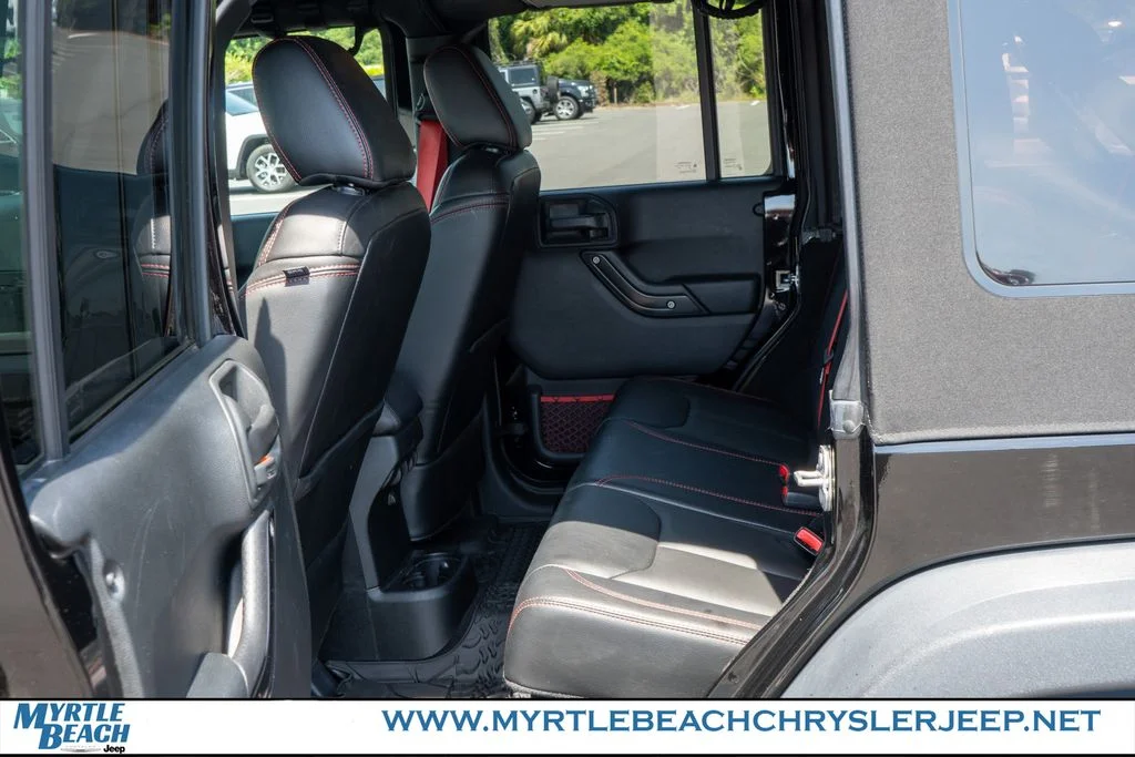 Used 2018 Black Clearcoat Jeep Unlimited Rubicon image 15