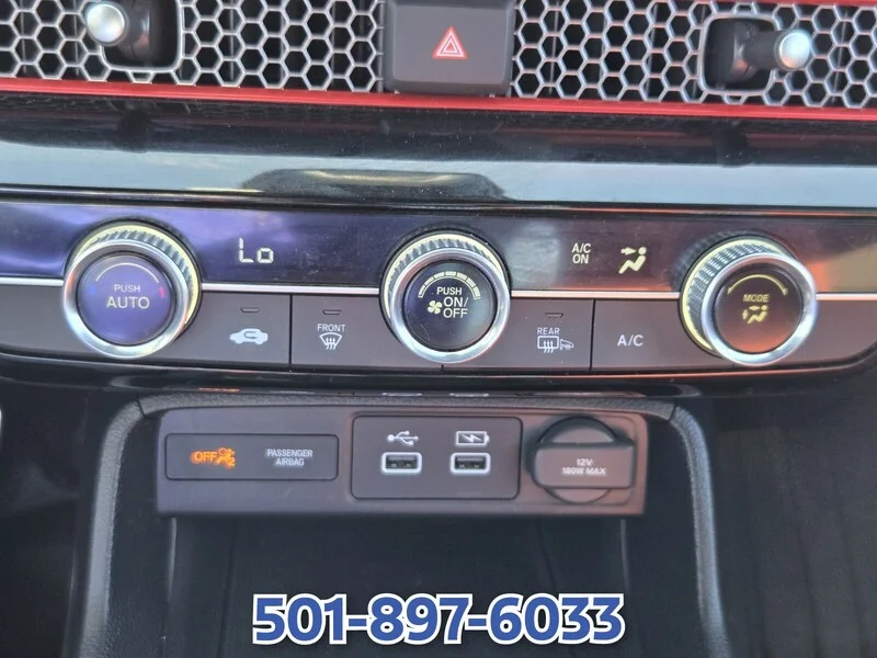 Used 2024 Crystal Black Pearl Honda MANUAL image 22