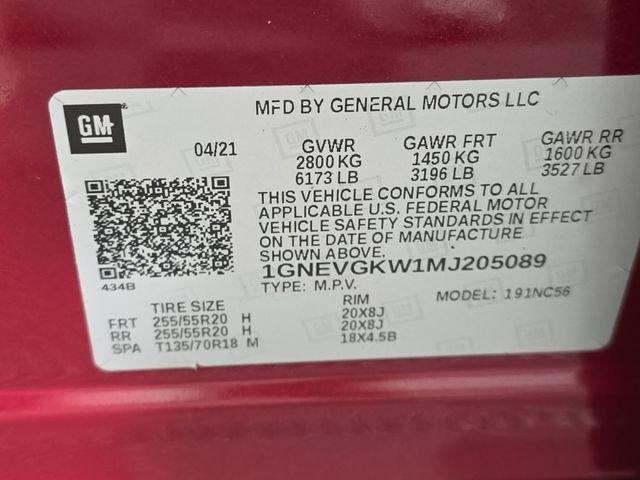 Used 2021 Red Chevrolet LT image 10