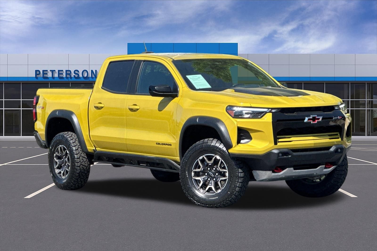 Used 2023 Yellow Chevrolet ZR2 image 2