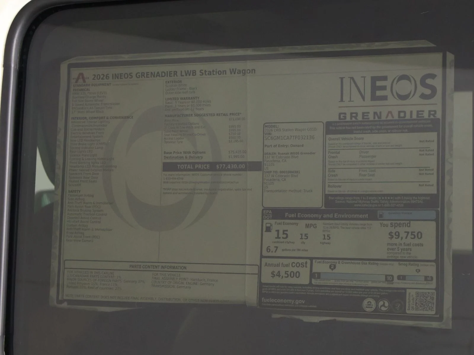 2026 INEOS Grenadier Base - Photo 35