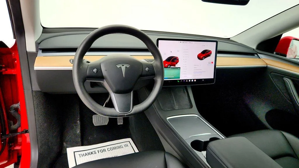 Used 2023 Red Multi-Coat Tesla AWD *Ltd Avail* image 12