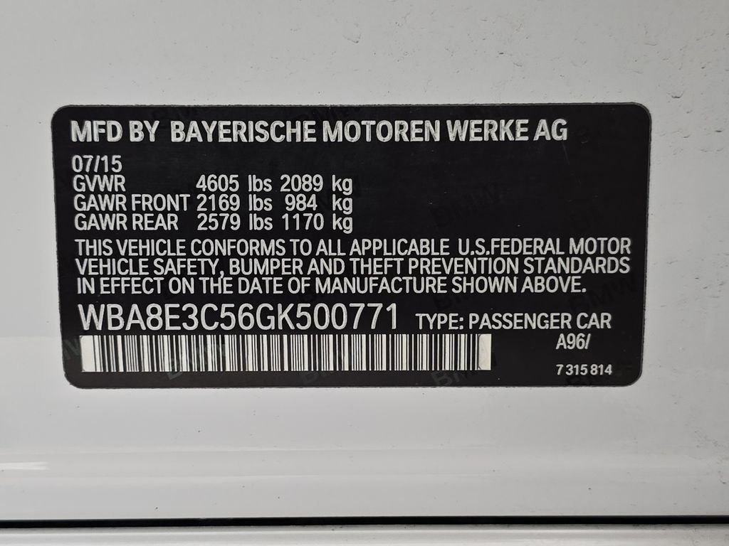Used 2016 Mineral White Metallic BMW 328i xDrive image 33