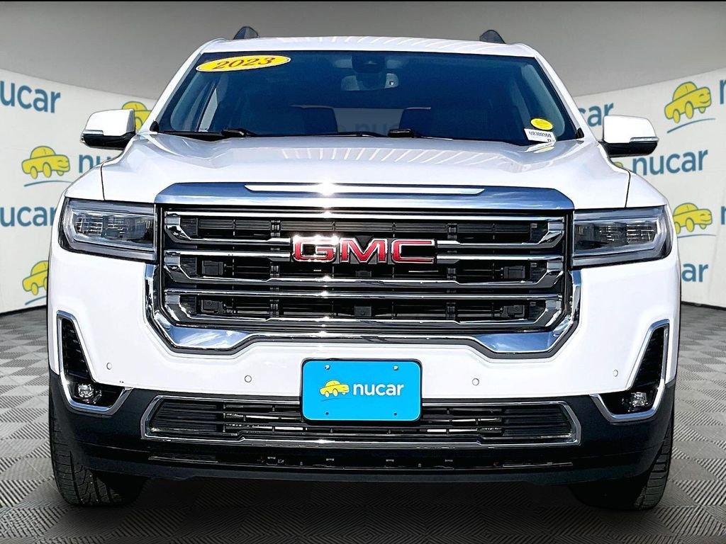 Used 2023 Summit White GMC SLT image 2