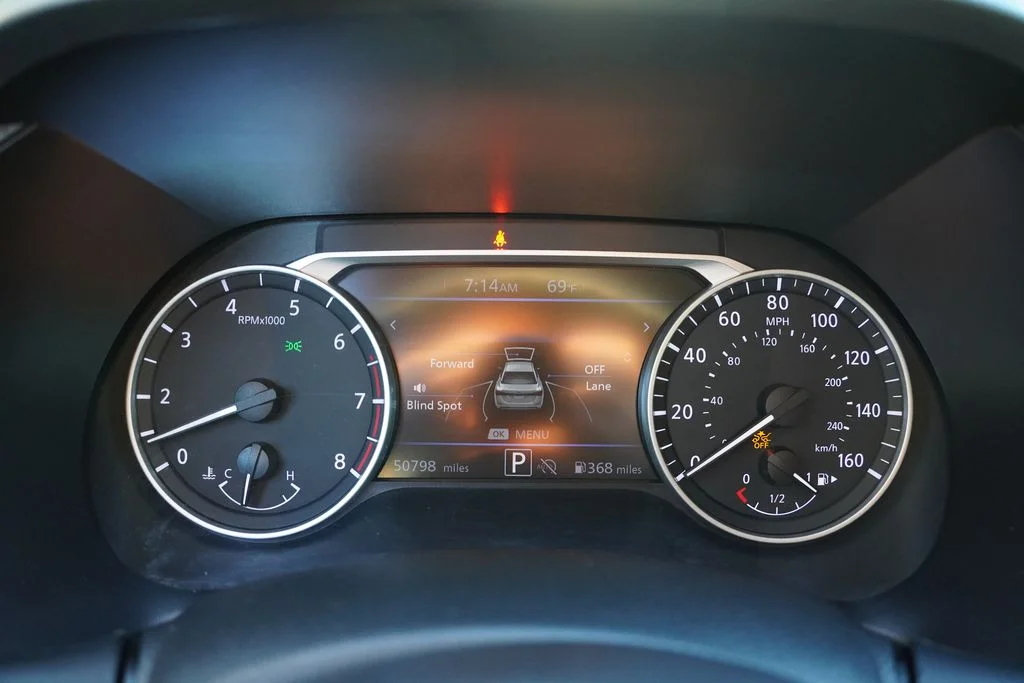 Used 2024 Atlantic Gray Metallic Nissan SV image 29