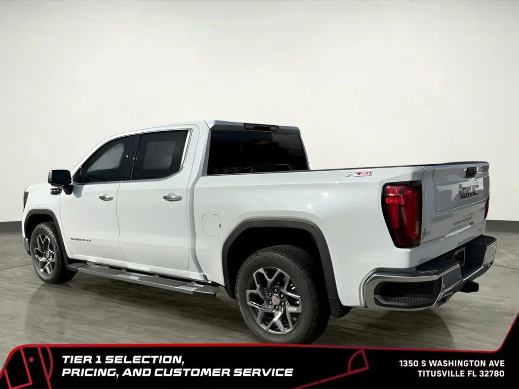 New 2026 Glacier White Tricoat GMC SLT image 5