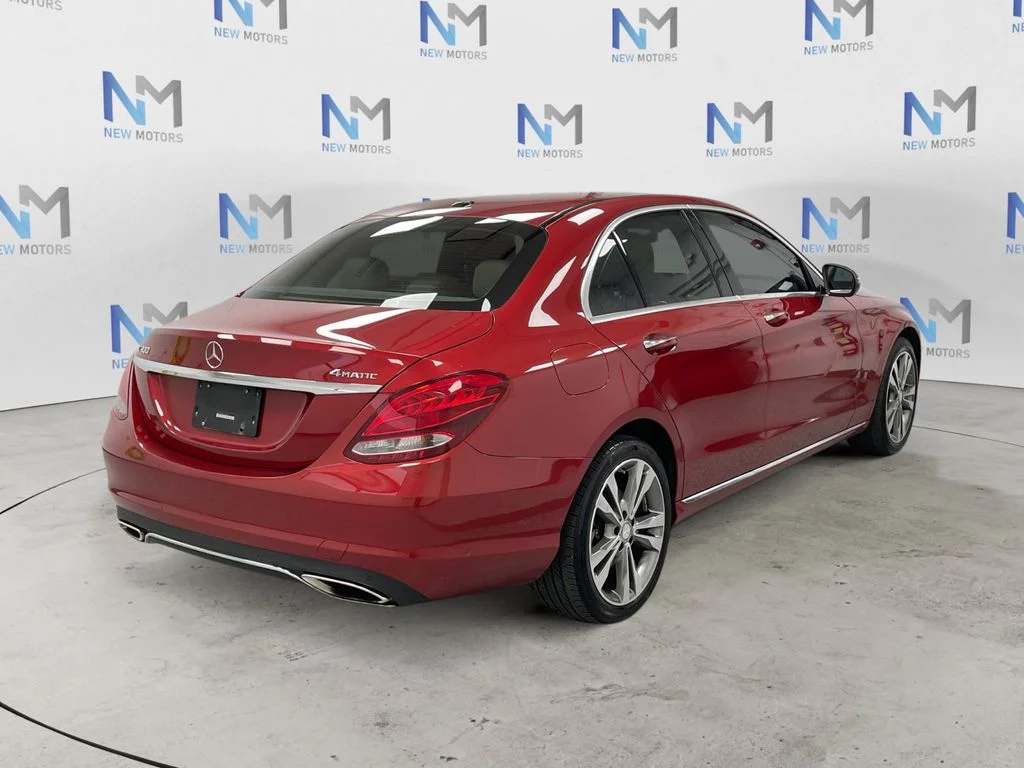 Used 2016 Red Mercedes-Benz C 300 image 4