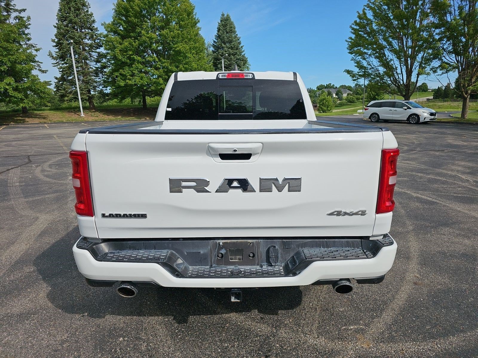 Certified Used 2025 Bright White Clearcoat Ram Laramie image 4