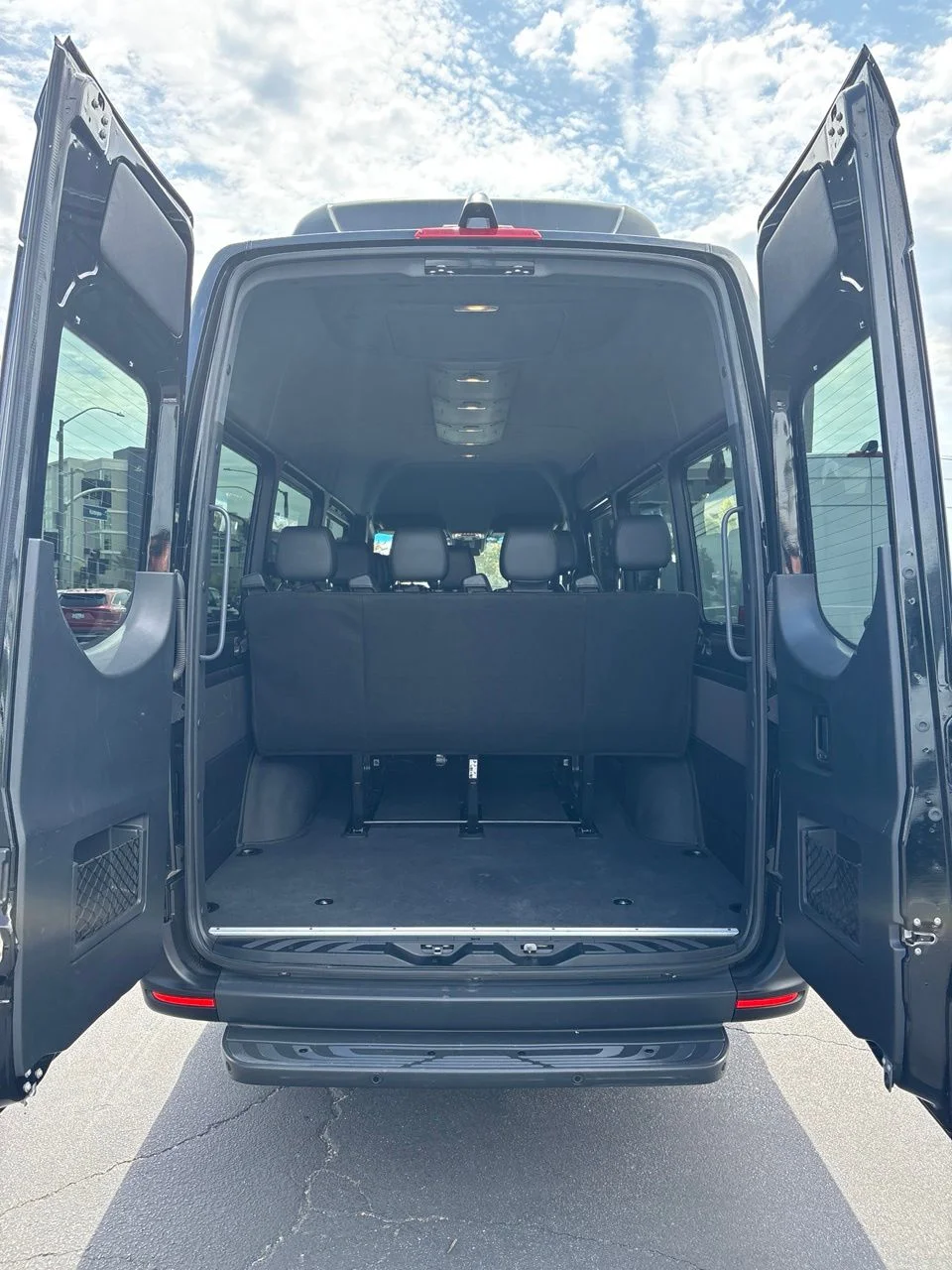 Certified Used 2022 Black Mercedes-Benz Passenger 170 WB High Roof Premium Plus Package image 10