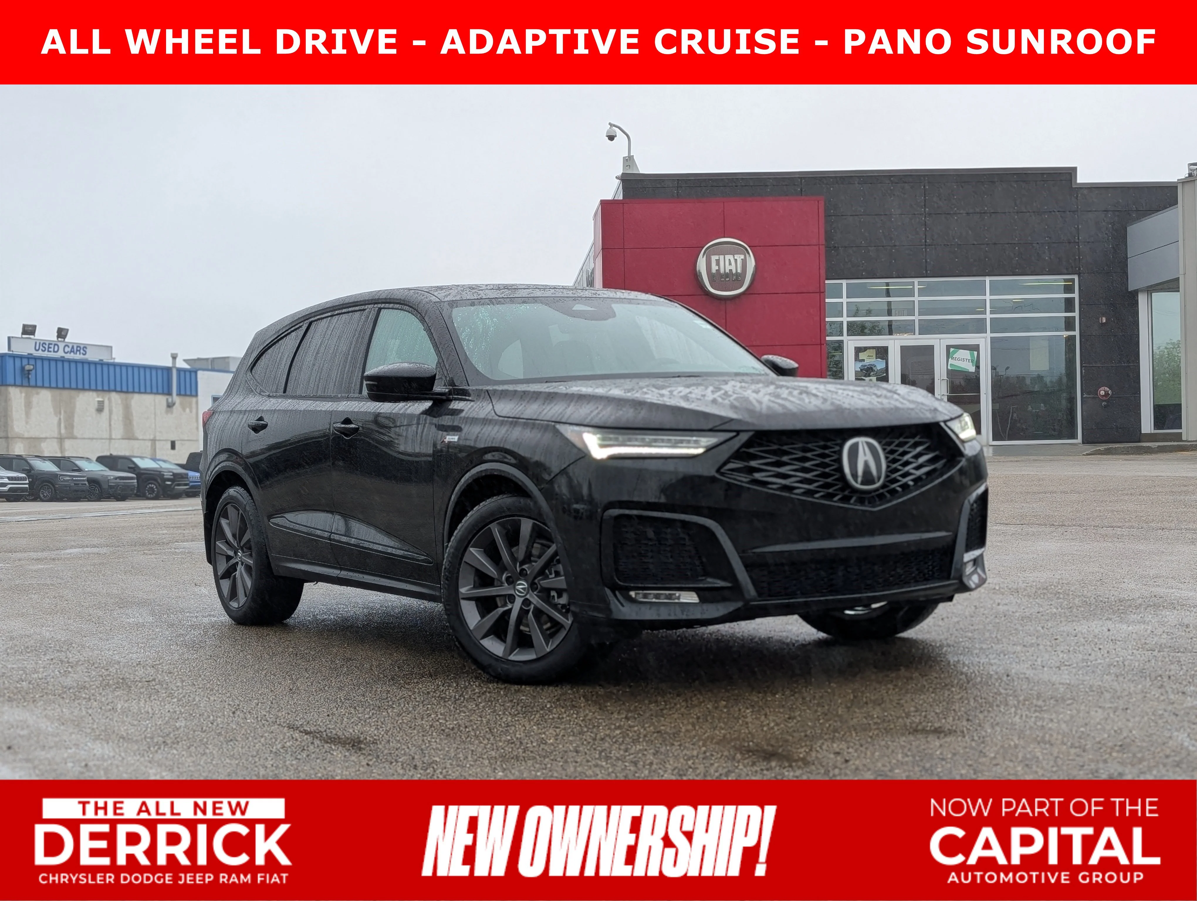 Used 2025 Lunar Silver Metallic Acura A-Spec image 1