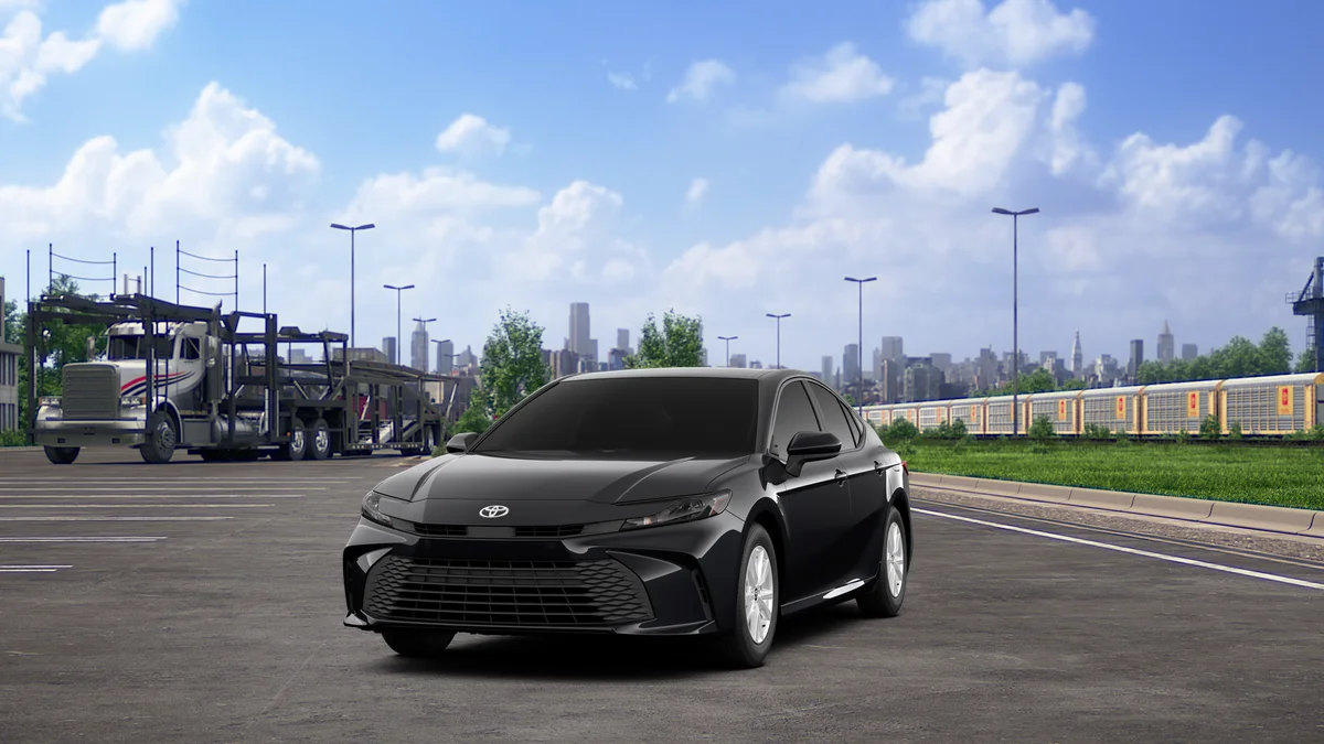 New 2026 Midnight Black Metallic Toyota LE image 18