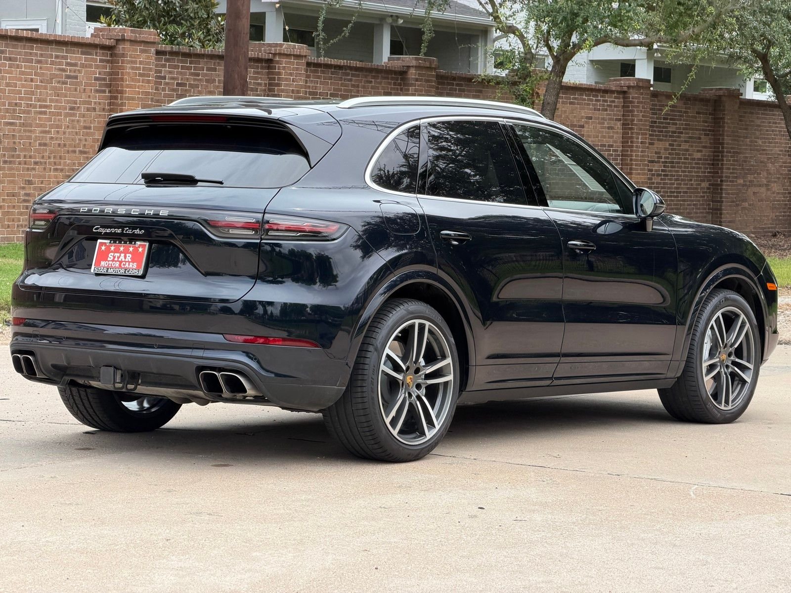Used 2020 Blue Porsche Turbo image 16