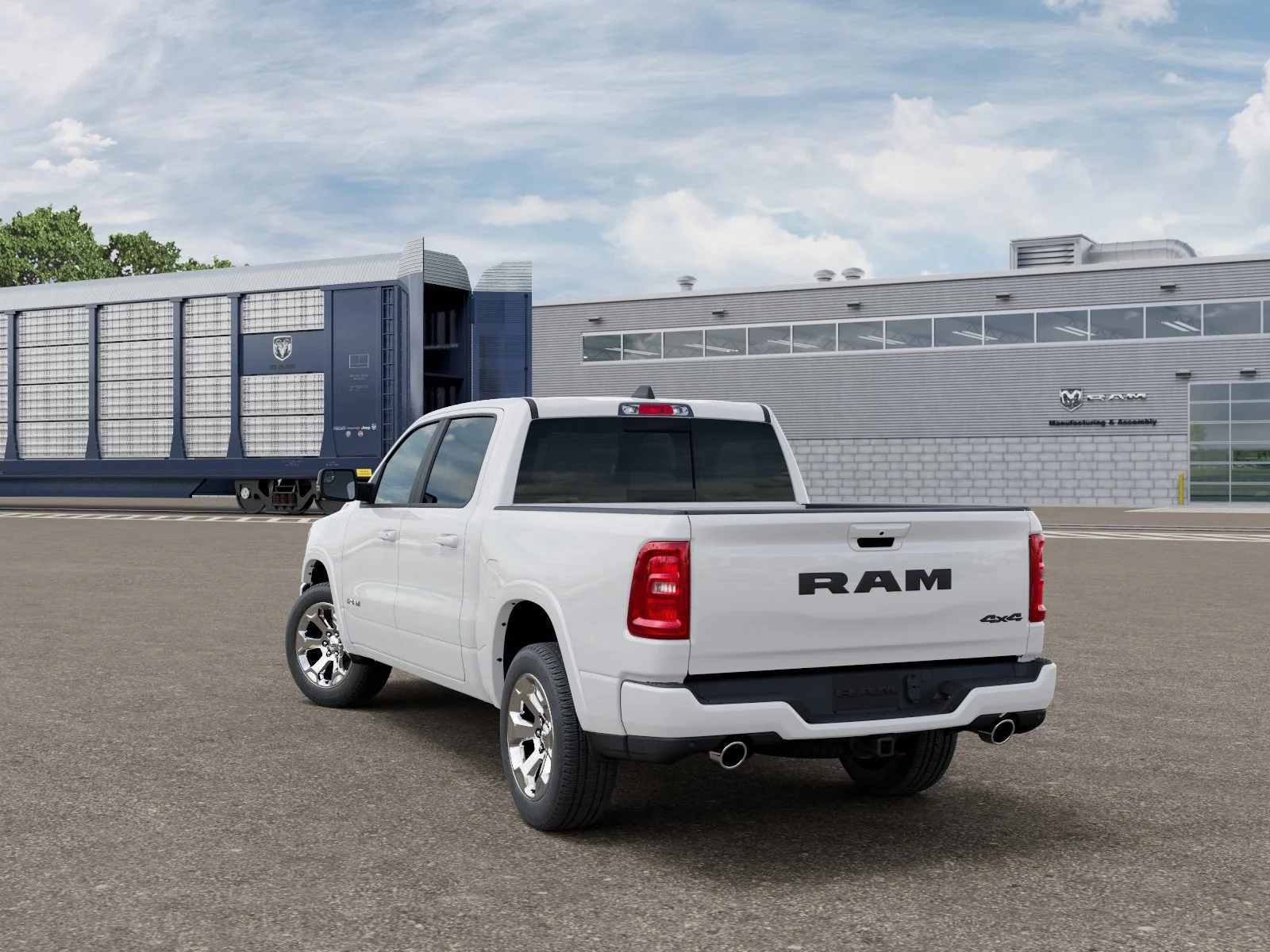 New 2027 Bright White Clearcoat Ram Big Horn/Lone Star image 3
