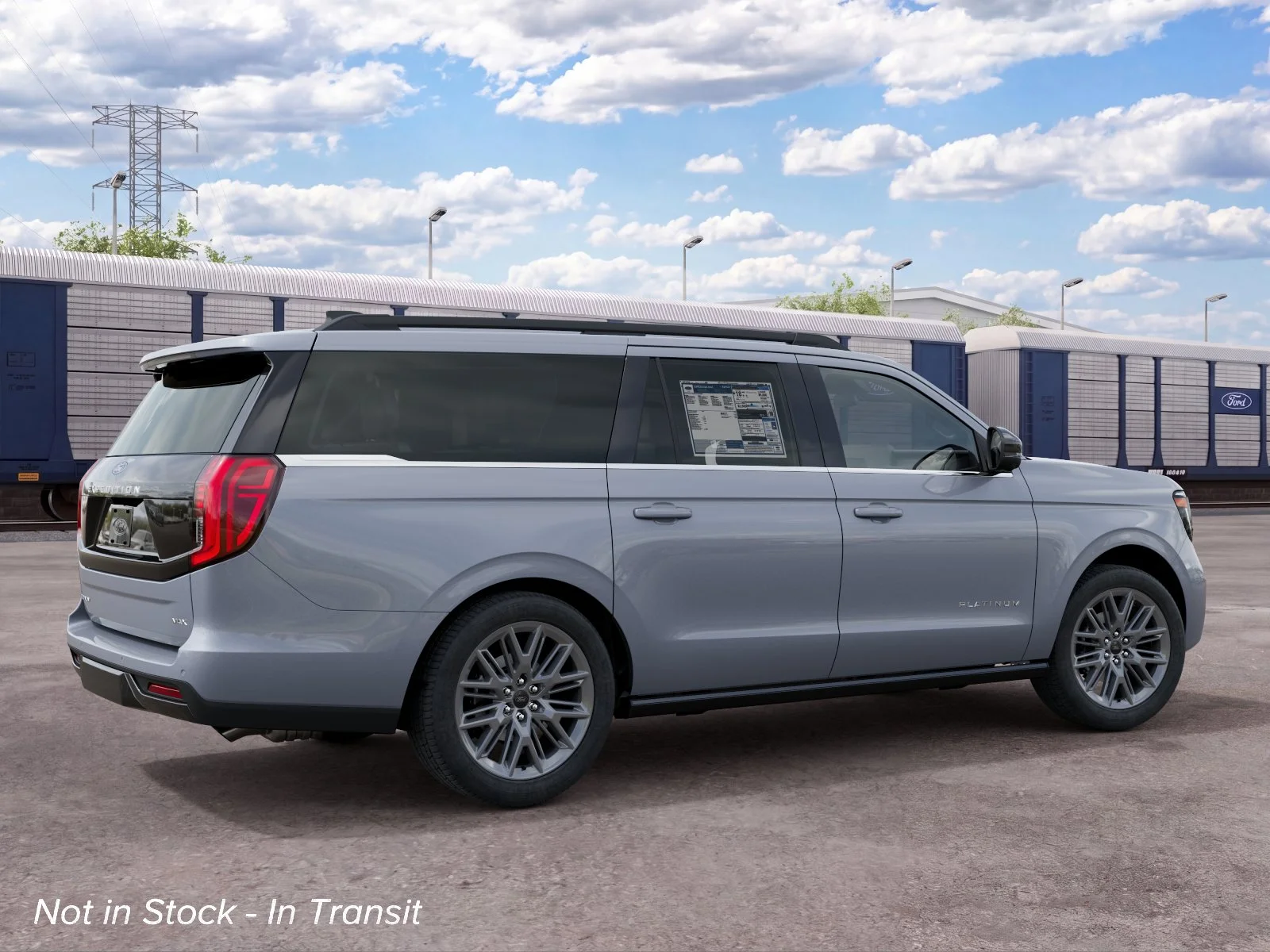New 2027 Glacier Gray Metallic Tri-Coat Ford MAX Platinum image 6