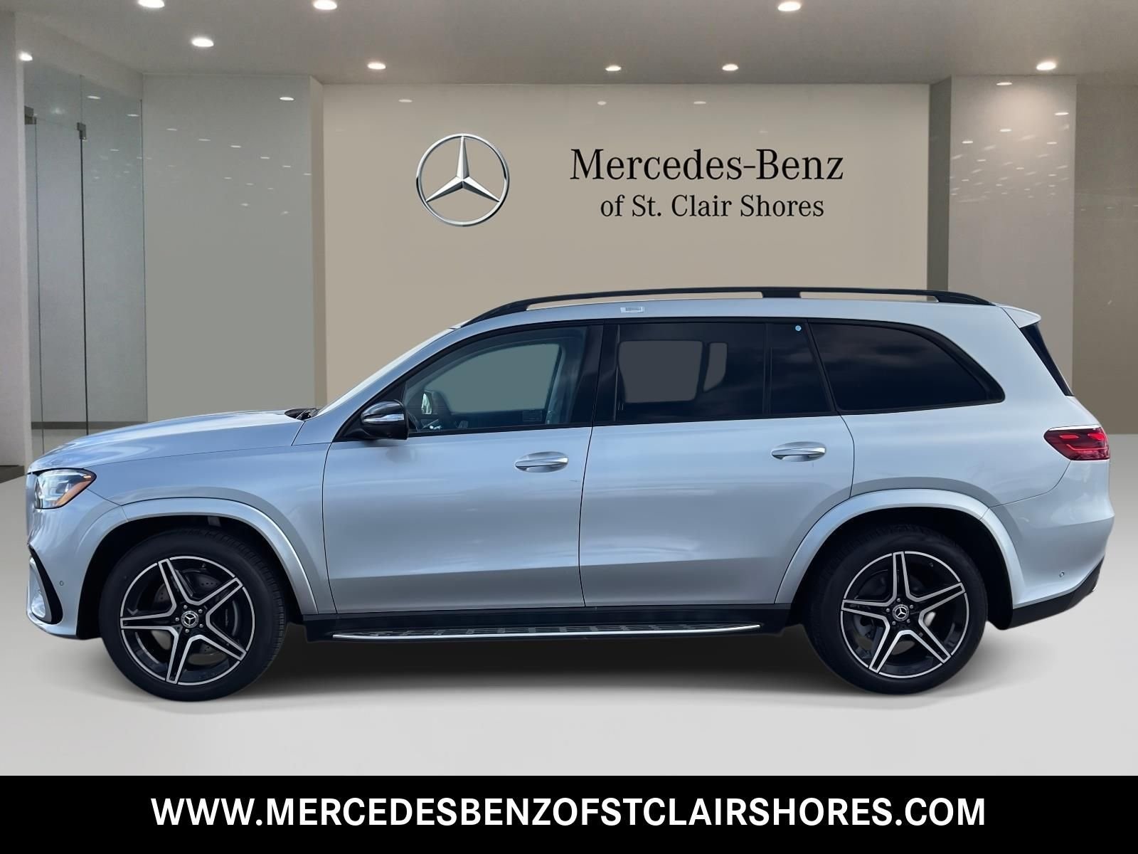 New 2026 Cirrus Silver Metallic Mercedes-Benz GLS 450 image 2