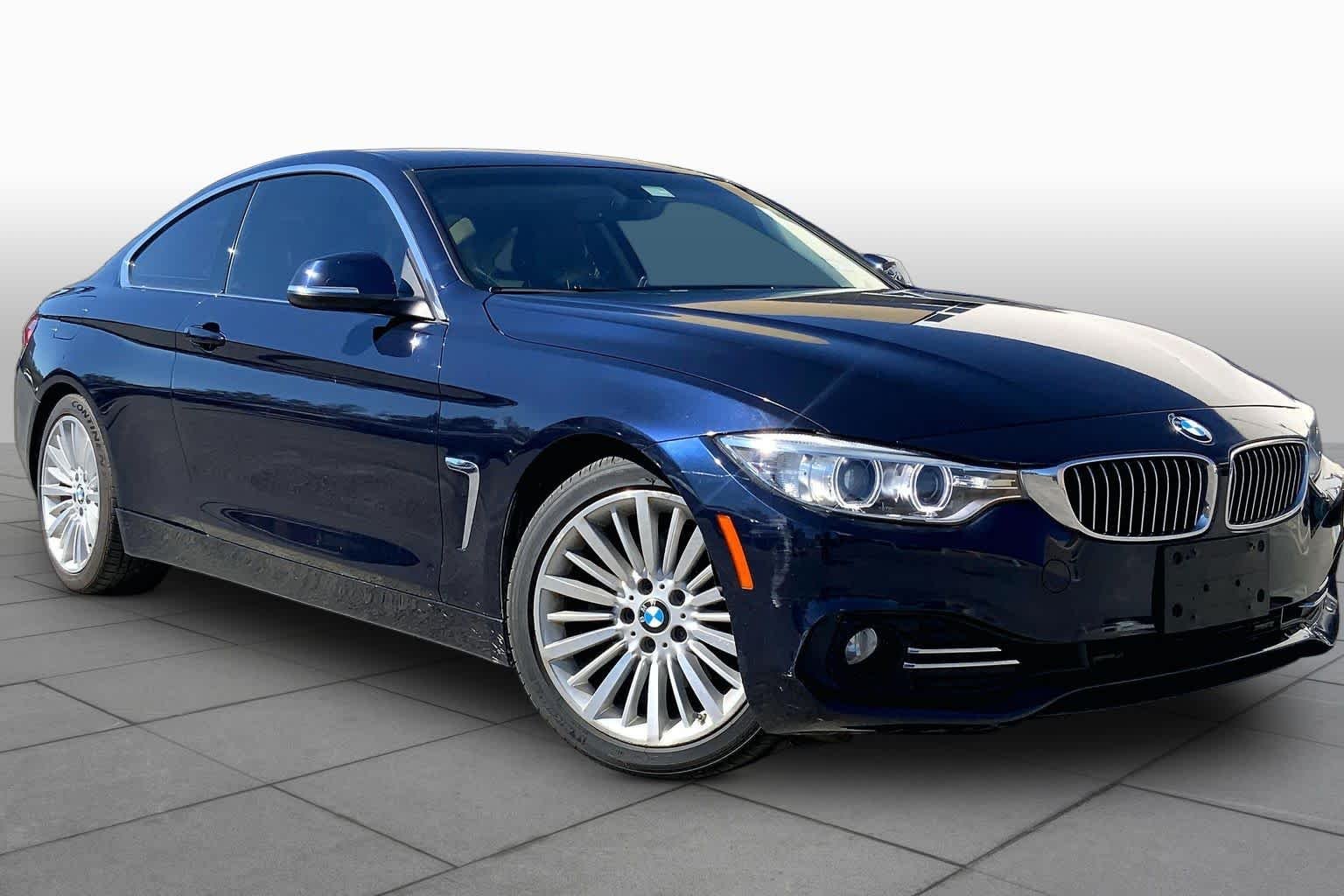 Used 2015 Imperial Blue Metallic BMW 428i image 2