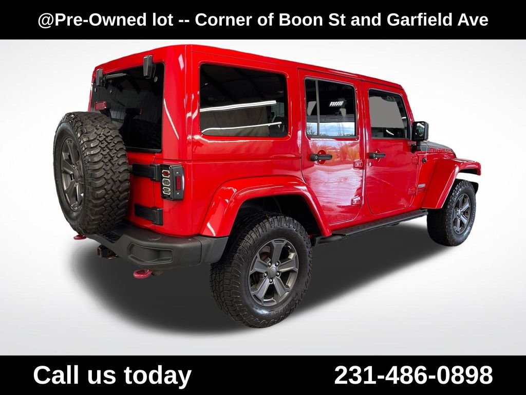Used 2018 Red Jeep Unlimited Rubicon image 5