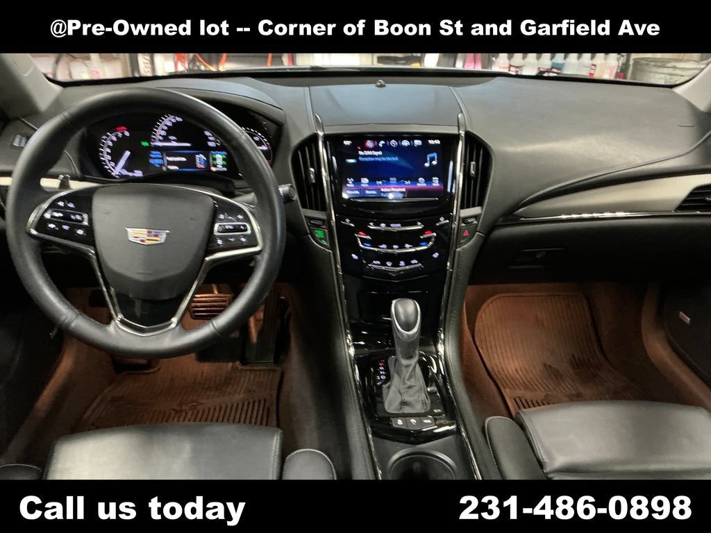 Used 2017 RADIANT SILVER METALLIC Cadillac Luxury AWD image 18