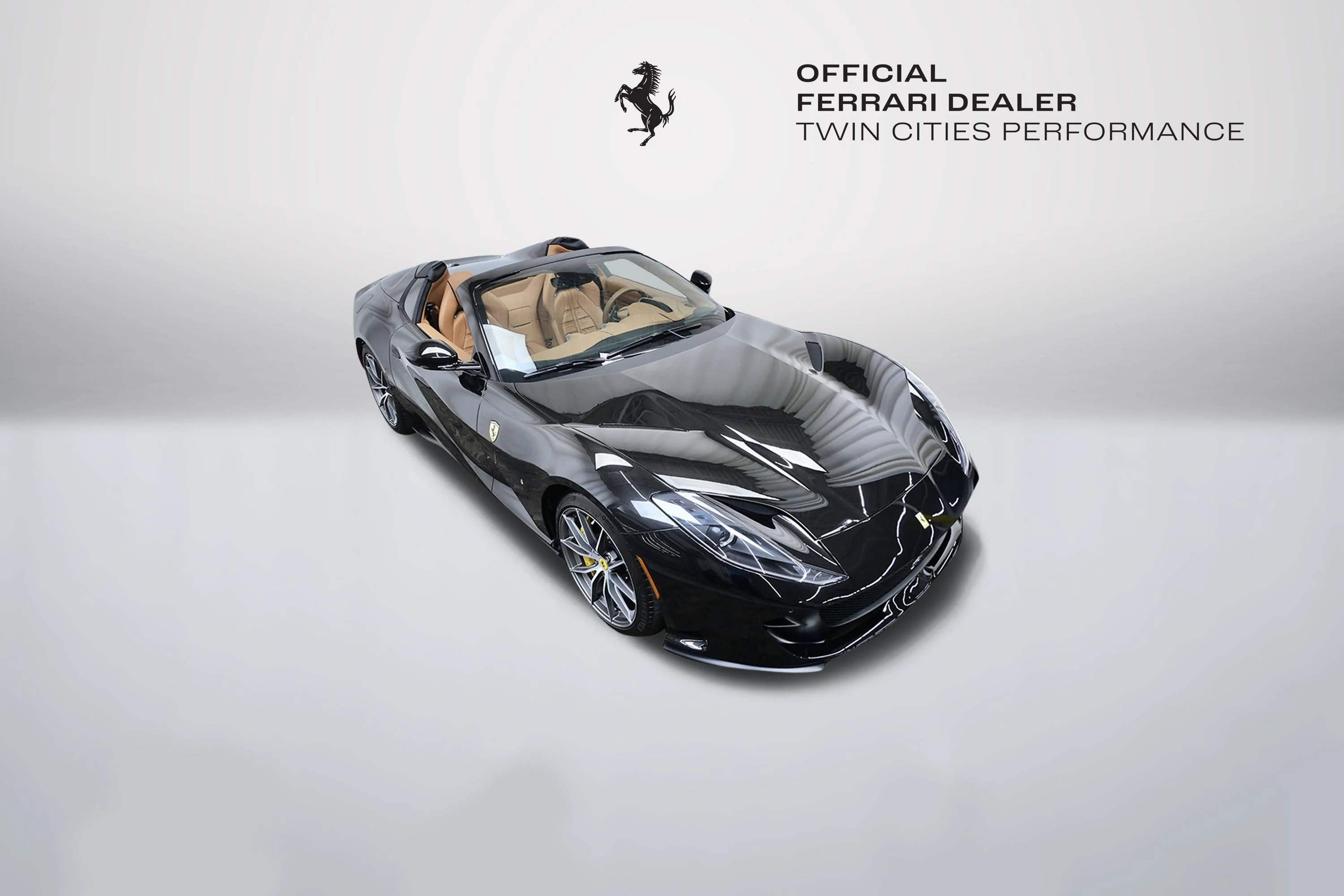 Certified Used 2022 Nero Daytona Metallic Ferrari Base image 12