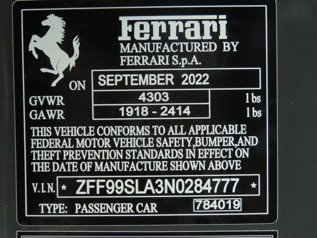 Used 2022 Grigio Scuro Ferrari  image 33