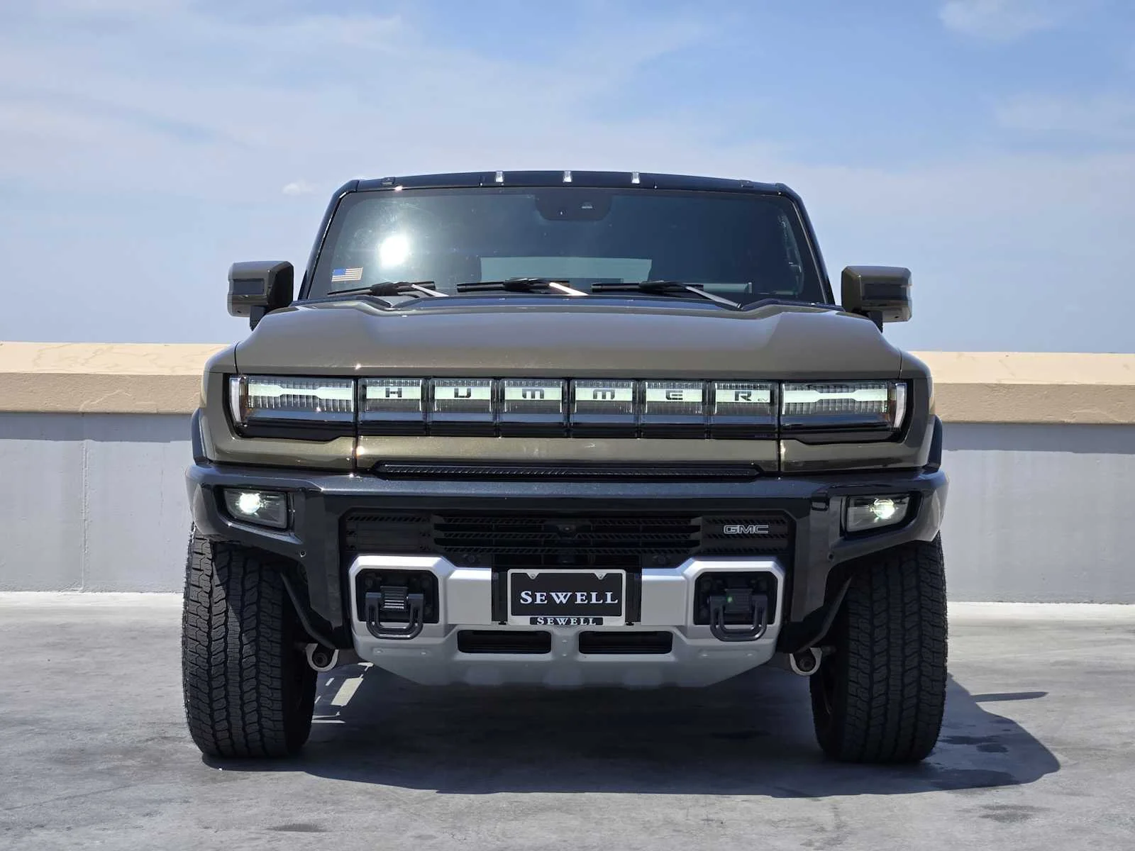 Certified 2025 GMC HUMMER EV 2X with VIN 1GKT0NDEXSU112384 for sale in Dallas, TX