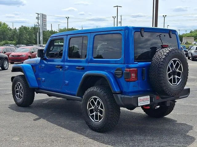 Certified Used 2025 Blue Jeep Rubicon image 4