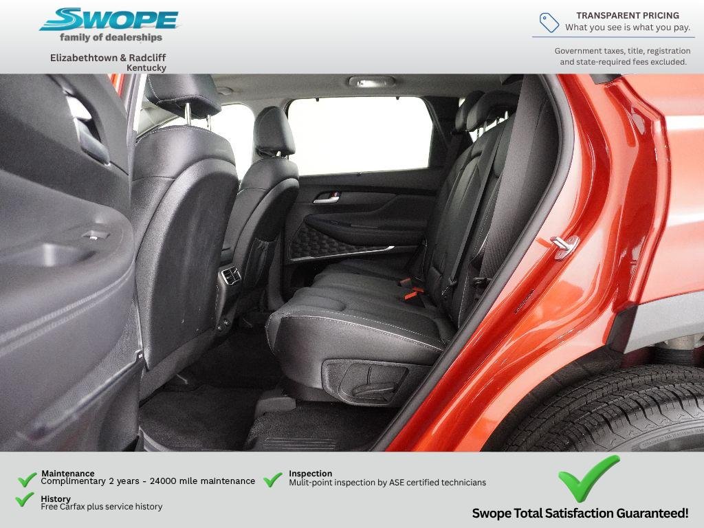 Used 2022 Calypso Red Hyundai SEL image 12