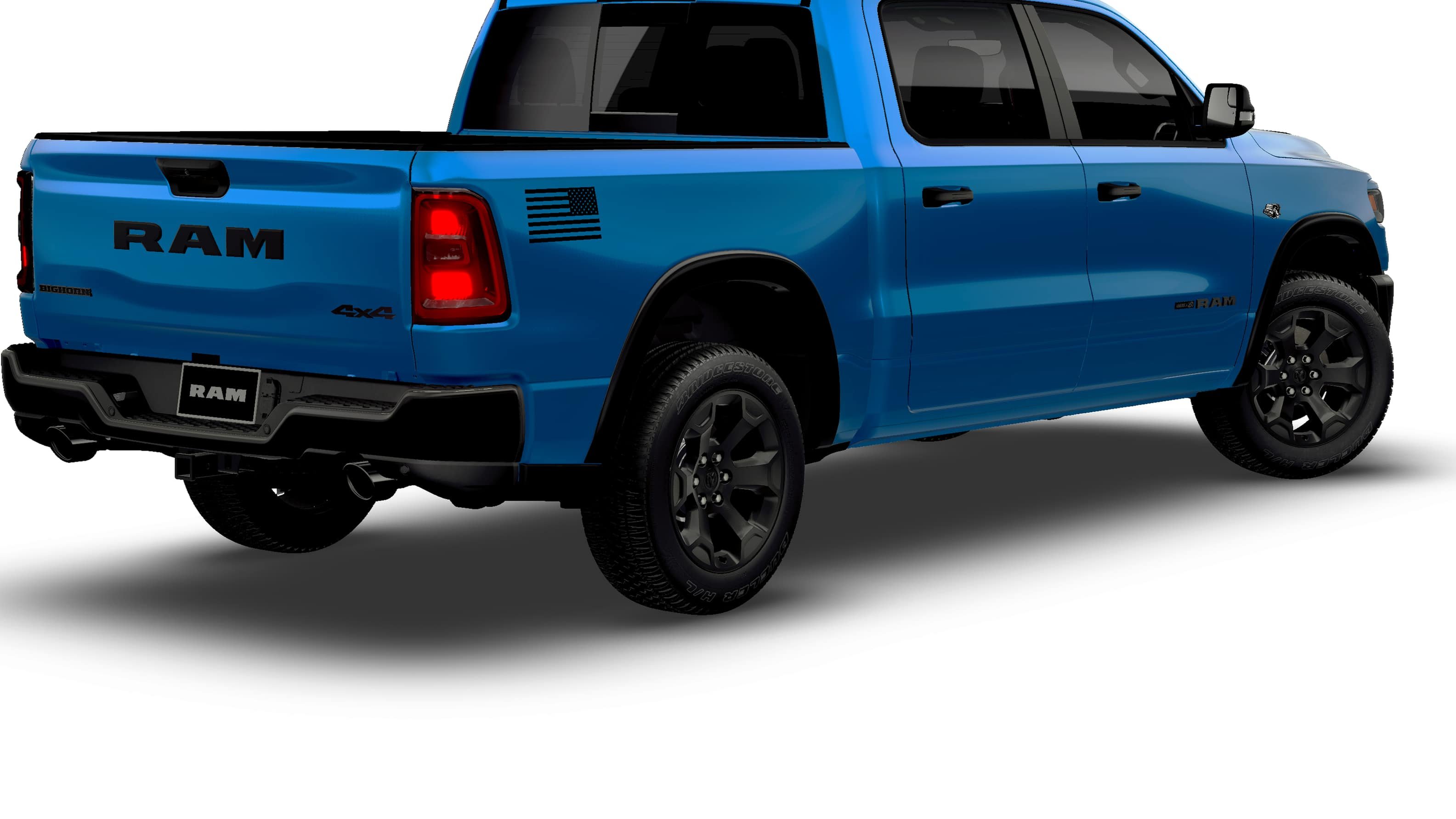 New 2026 Hydro Blue Pearl-Coat Exterior Paint RAM Big Horn/Lone Star America 250 image 14