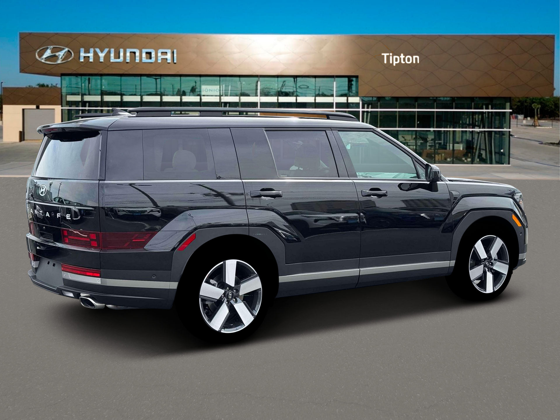 New 2026 Black Hyundai Limited FWD image 8